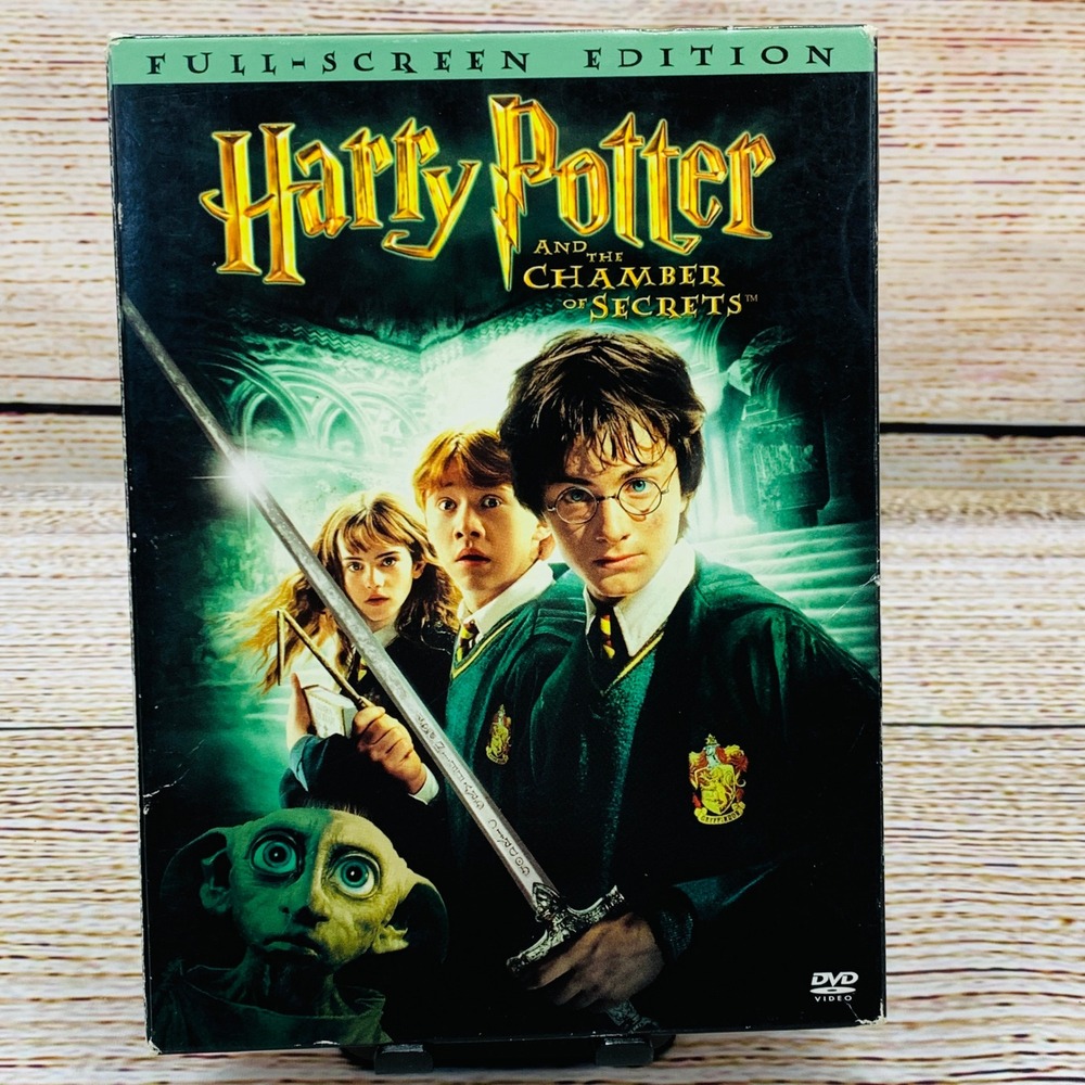 Harry Potter‎ and the Chamber of Secrets [2002 DVD] Full Screen Edition Movie